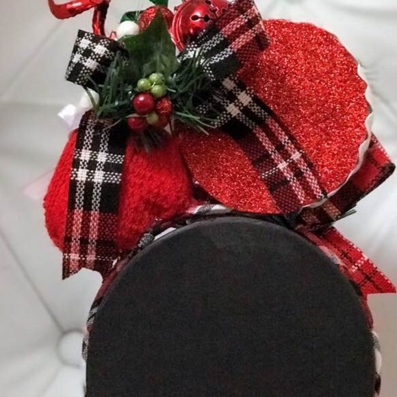 Christmas Mittens Headband Adult Christmas - Picture 10 of 11